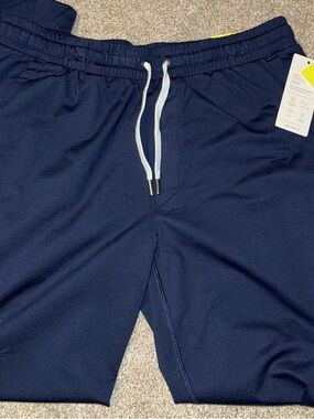Men’s Navy All in Motion soft stretch jogger- Small